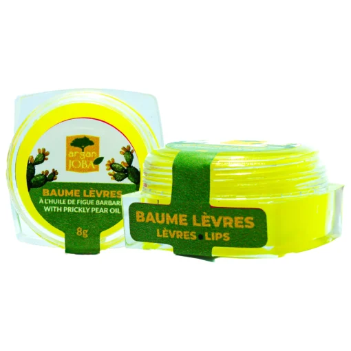 Baume de Lèvres Jaune – Huile de Figue de Barbarie
